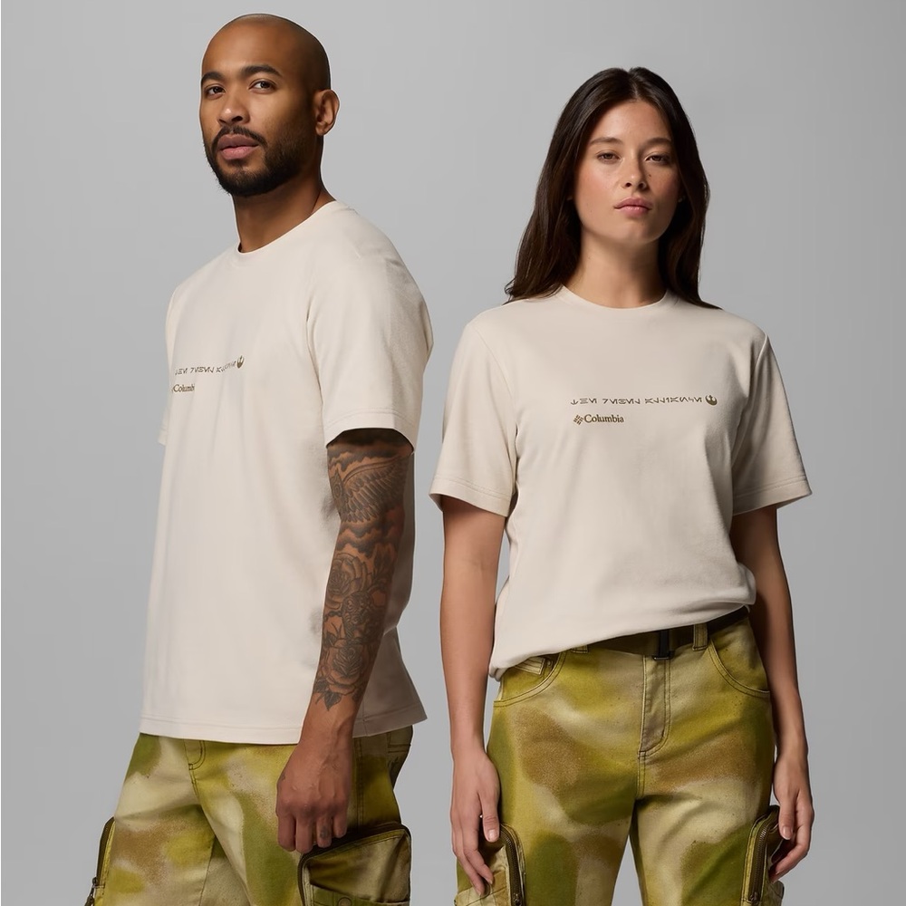 NWT Columbia x Star Wars Endor Issue Short Sleeve Shirt
